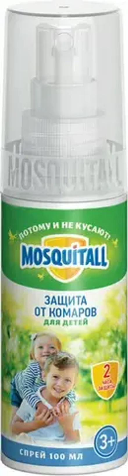 MOSQUITALL - Спрей "Нежная защита для детей" от комаров 100мл, блок 12шт.