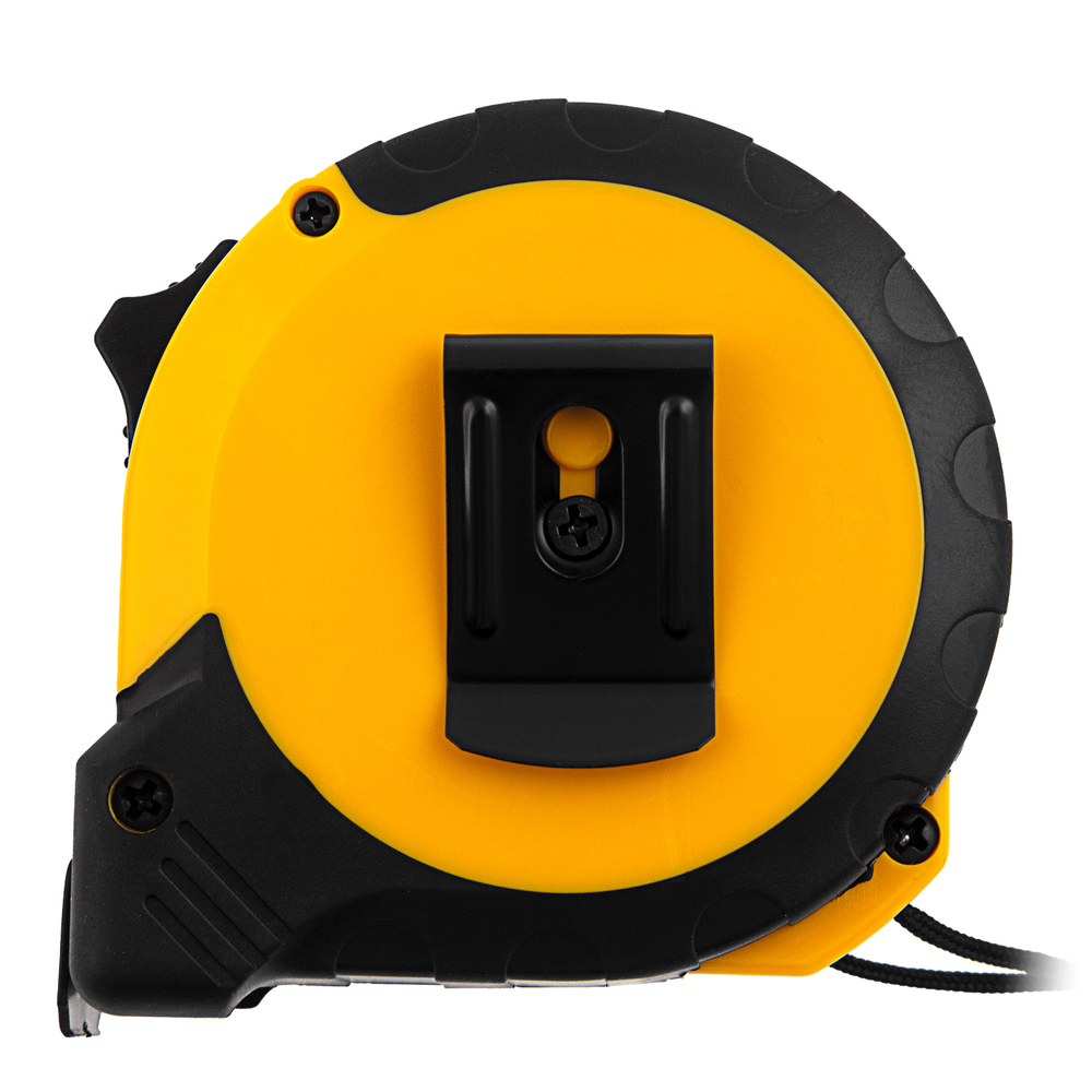 Рулетка 8м х 25мм, двухкомп. корпус, кнопка-пауза Denzel