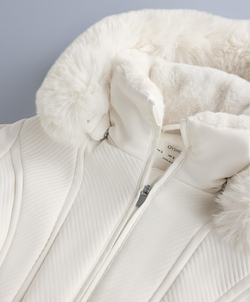 Oysho Водонепроницаемая куртка Primaloft® SKI супероблегающего кроя, белый