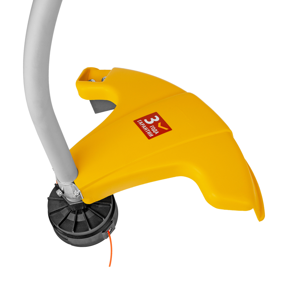 Триммер электрический TE-1100, 1100 Вт, 380 мм, катушка, разборная штанга Denzel