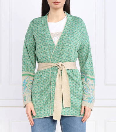 кардиган Liu Jo - зеленый(WA3518 MA587)