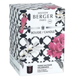 Maison Berger Paris Ароматическая свеча Призмат 240 г Красная 6961