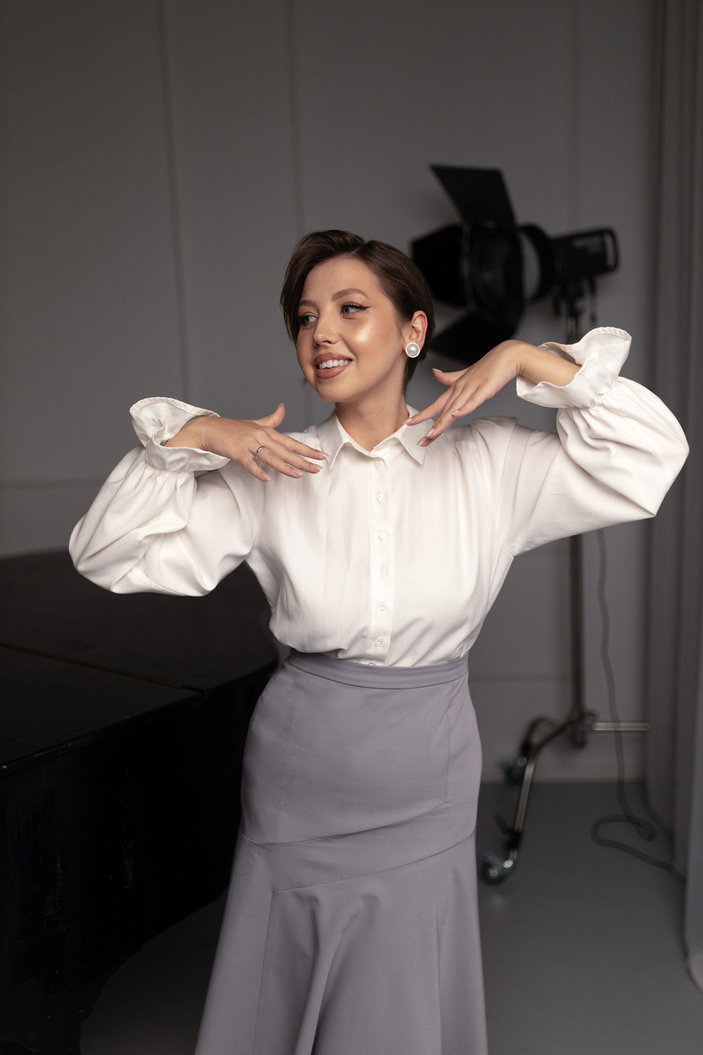 Бумажная выкройка блузка Инчхон 50 размер 170 рост