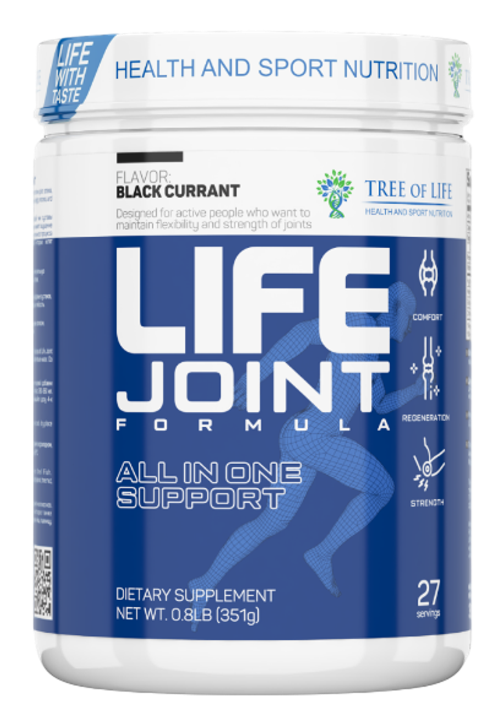Tree Of Life LIFE JOINT Formula 351g, Формула для суставов с апельсиновым вкусом
