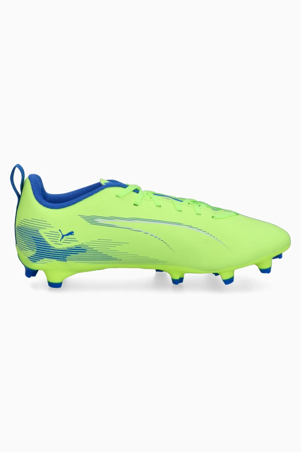 Бутсы Puma Ultra 5 Play FG/AG Junior - зеленый