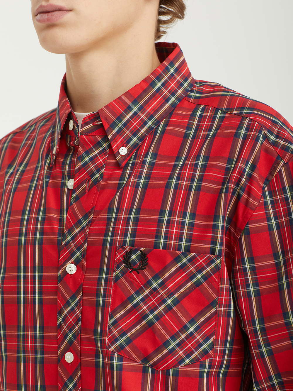 Мужская Рубашка Stewart Tartan