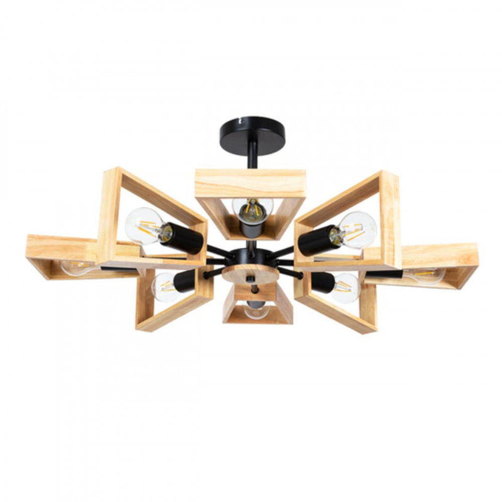 Люстра на штанге Arte Lamp Brussels A8030PL-8BK
