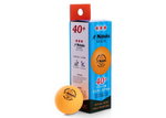 Nittaku Nexcel 40+ 3*** ITTF 3pcs (seam) orange