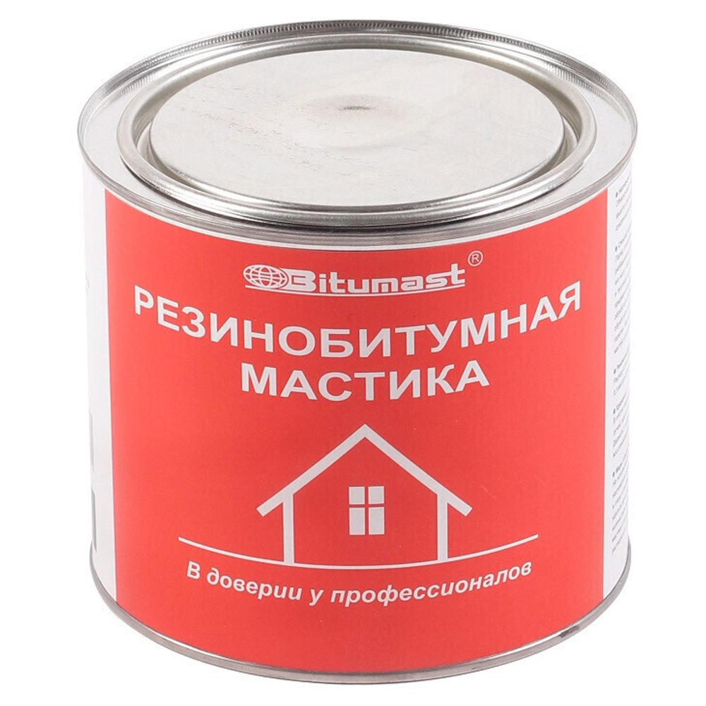 Мастика резинобитумная Bitumast 2 л