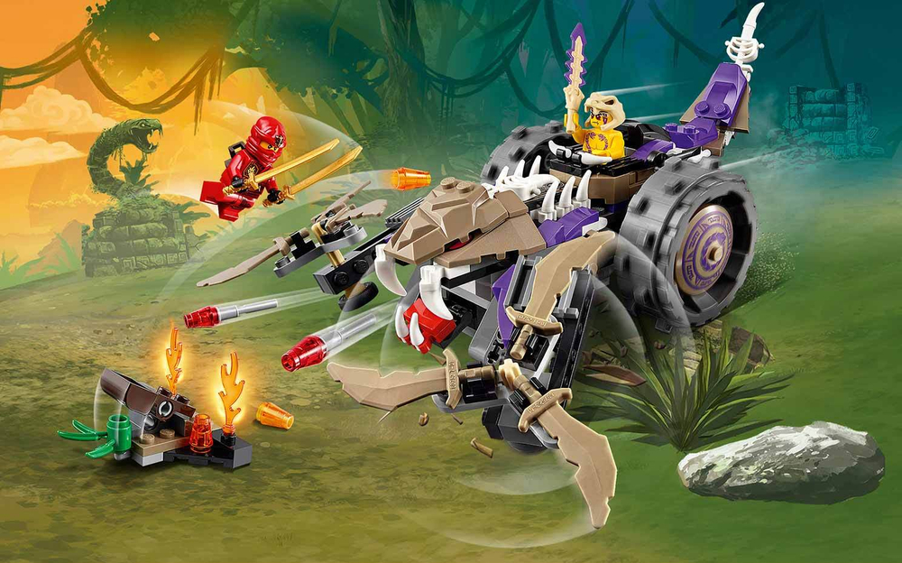 LEGO Ninjago: Разрушитель клана Анакондрай 70745 — Anacondrai Crusher — Лего Ниндзяго