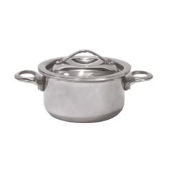 Кастрюля для подачи 11,3 см h6 см 370 мл круглая Vintage нерж. P.L. Proff Cuisine