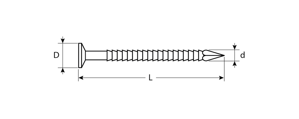 ЗУБР 60 x 2.5 мм, цинк, 32 шт, ершеные гвозди (4-305146-25-060)