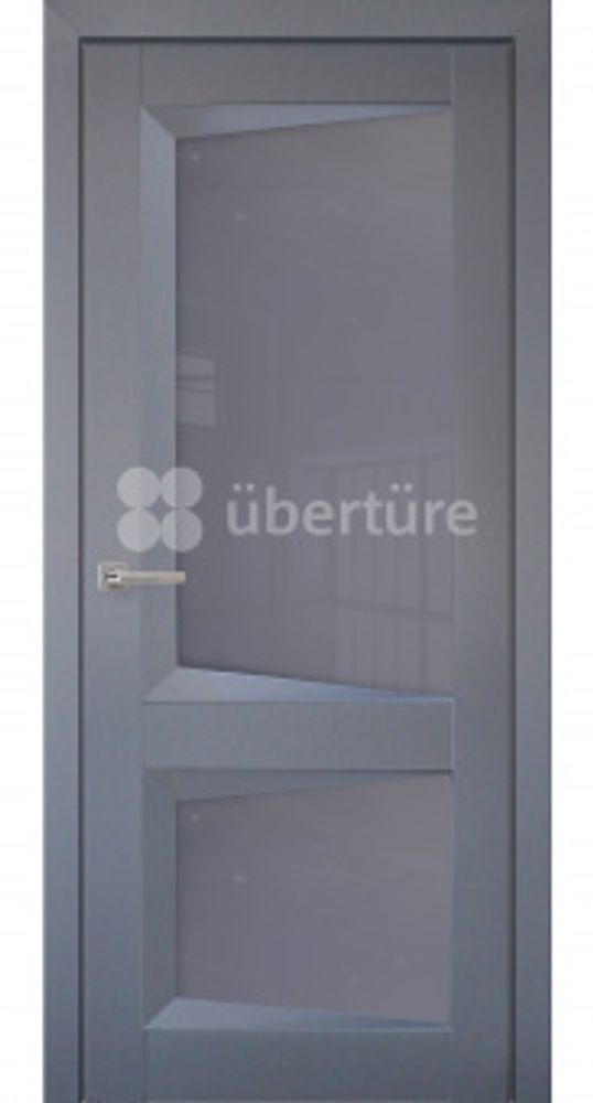 Межкомнатные двери Uberture Perfecto, ПДО 102, Barhat grey