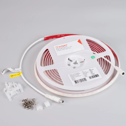 Светодиодная лента герметичная RTW-PSW-A308-12mm 24V Warm2700 (14 W/m, IP67, 2835, 5m) (Arlight, 5 лет) 045296