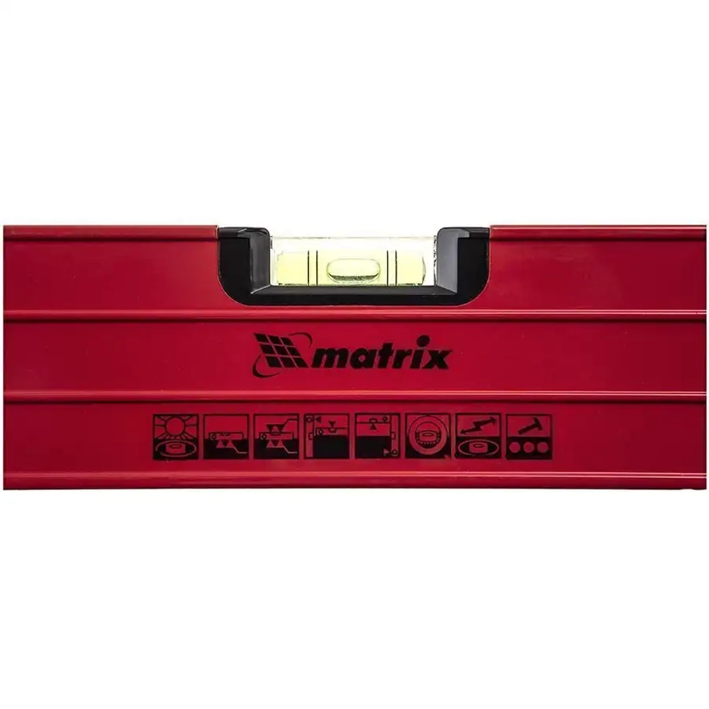 Уровень алюминиевый, 1200 мм, фрезерованный, 3 глазка MATRIX 34512