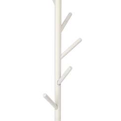 Вешалка напольная forsty, 173 см, белая