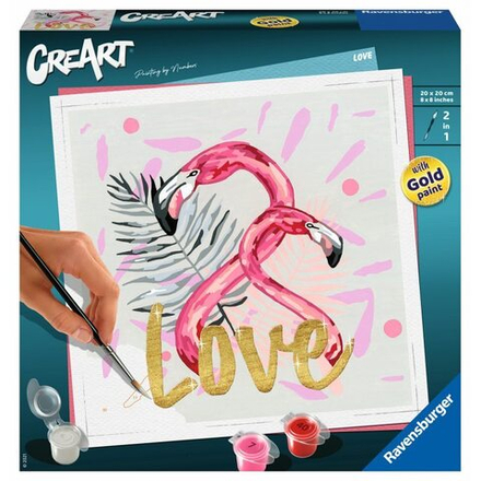 Ravensburger - Книжка-раскраска CreArt Flaming 290291