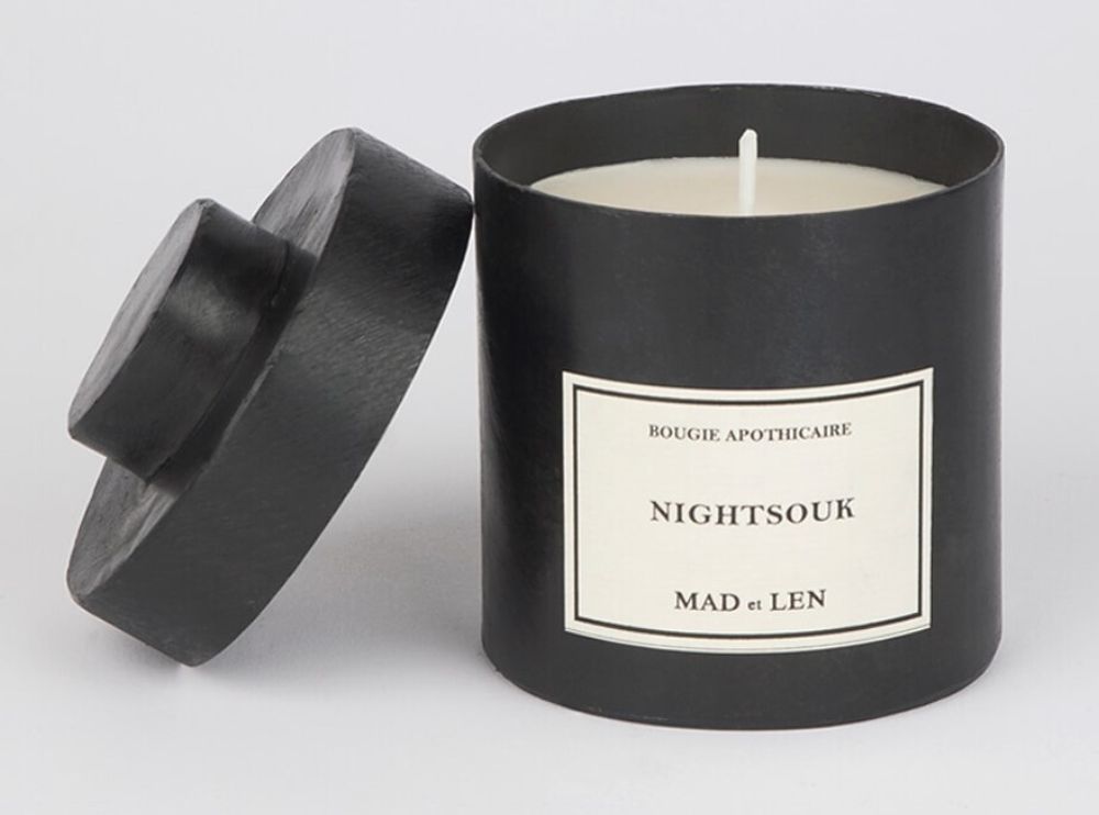 Свеча ароматическая Night souk  MAD et LEN воск/металл 300g