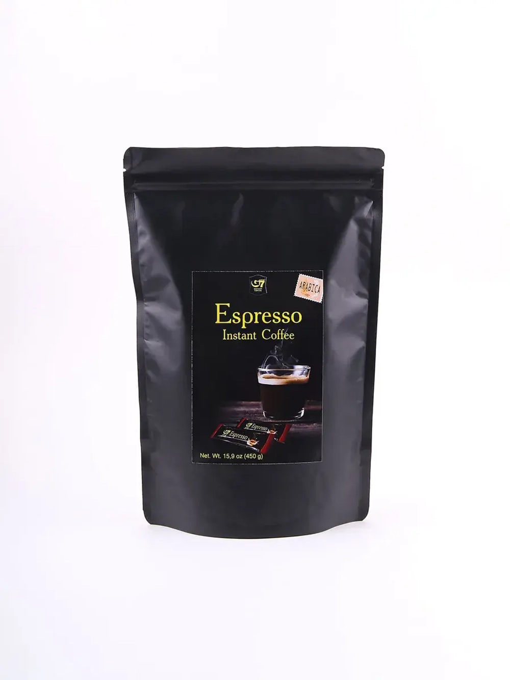 Вьетнaмский растворимый черный кофе Espresso G7, 480 гр