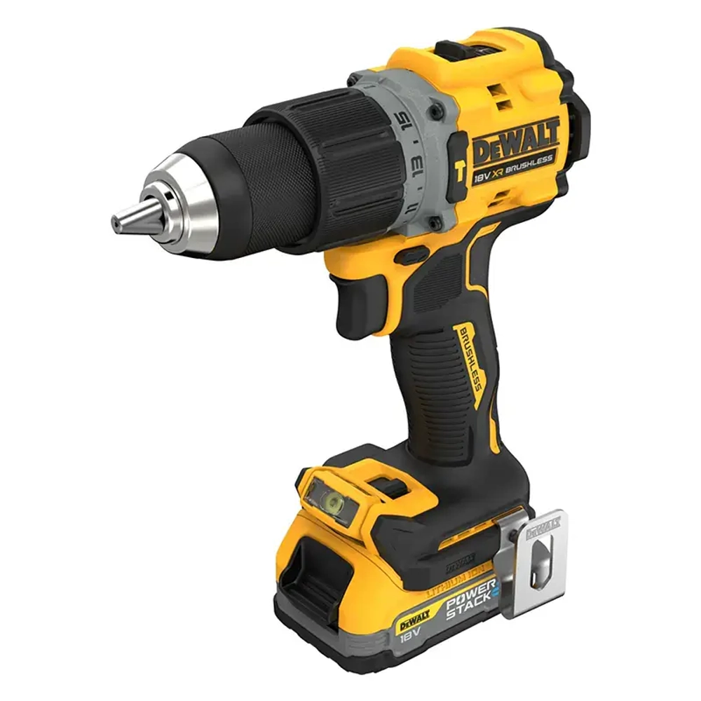 DeWalt DCD805E2T аккумуляторная ударная дрель-шуруповерт (2 x 1.7 Ач, ЗУ)
