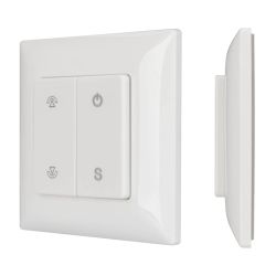 Панель SMART-P46-DIM-P-SUF (3V, 1 зона, Knob, 2.4G) (Arlight, Пластик) 028300