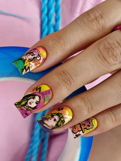 Пластина для стемпинга Enigmanic Stamping №029