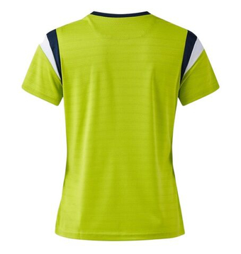 Женская теннисная футболка Joma Terra Short Sleeve - lime dark navy