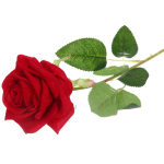 Цветок искусственный «Natur» 60см Роза красная