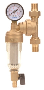 Фильтр (СВОБ. ВРАЩ.) с ман. (СТЕКЛО) 1/2  ViEiR  (15/1шт)