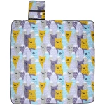 Коврик для пикника Медведи, 200*200 см