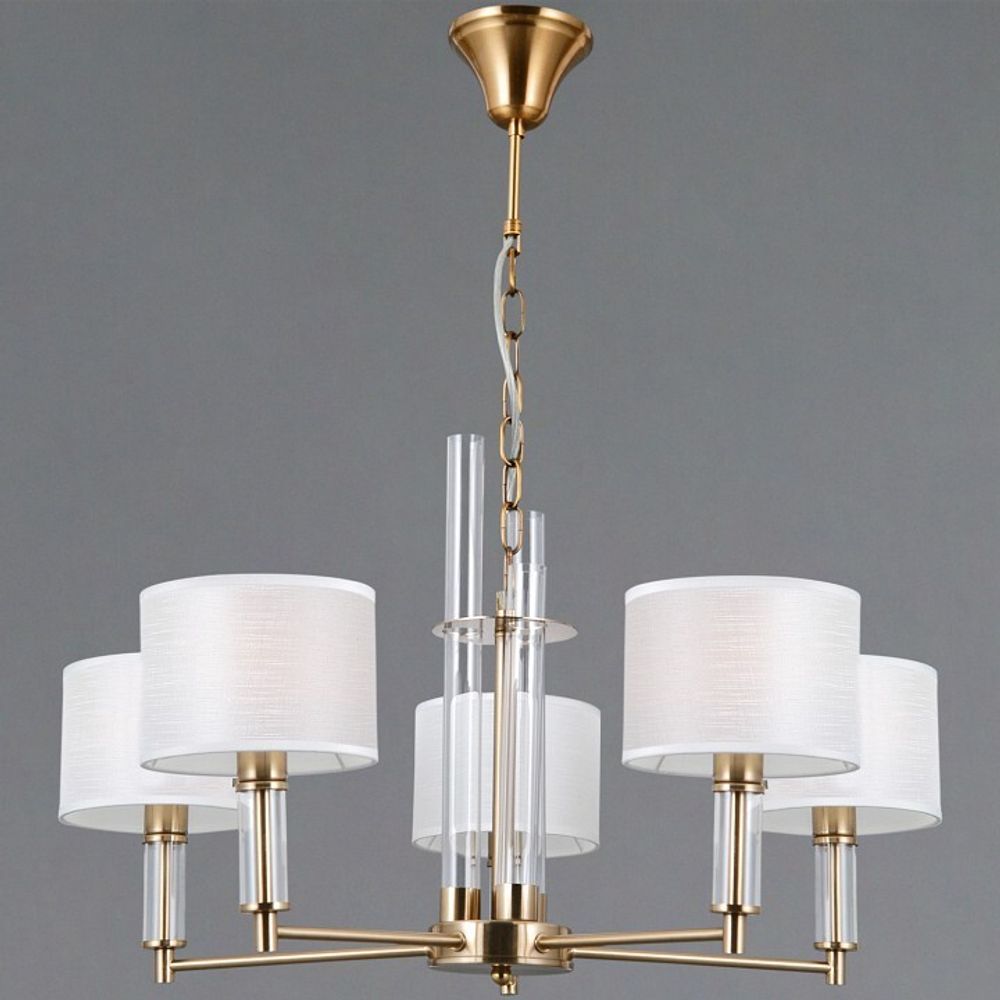 Подвесная люстра ILLUMICO GENOA IL0755-5PSQ-25 BRASS GENOA