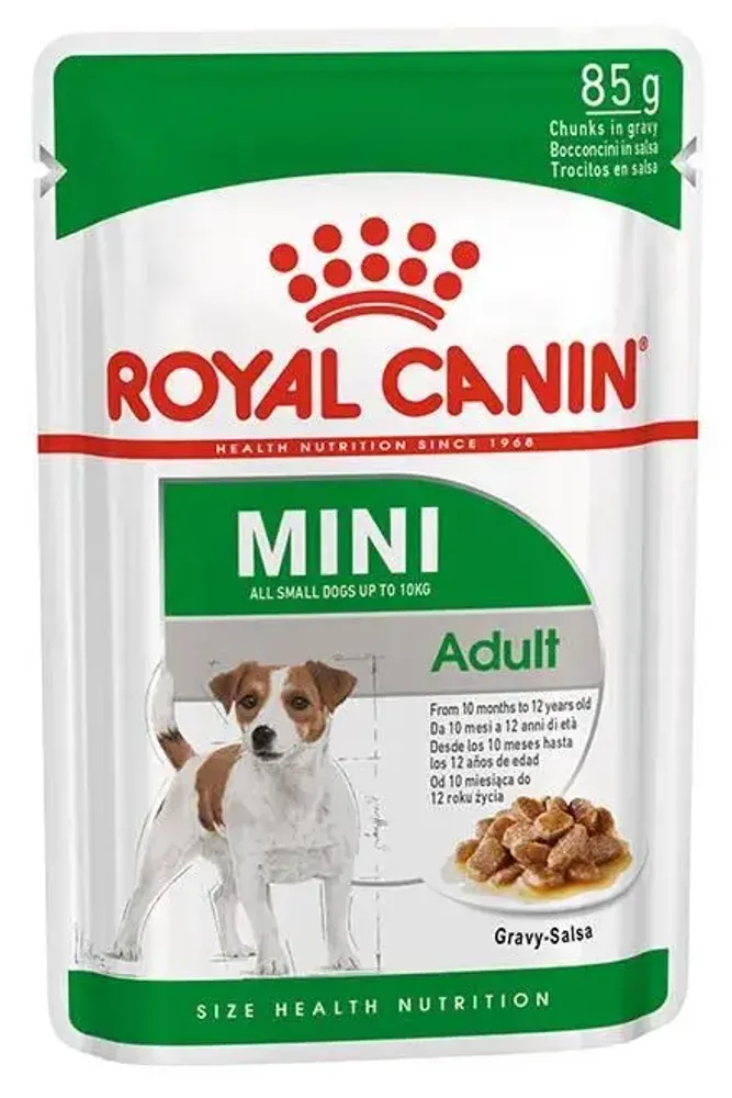 Royal Canin Mini Adult (в соусе) влажный корм для собак 85 гр