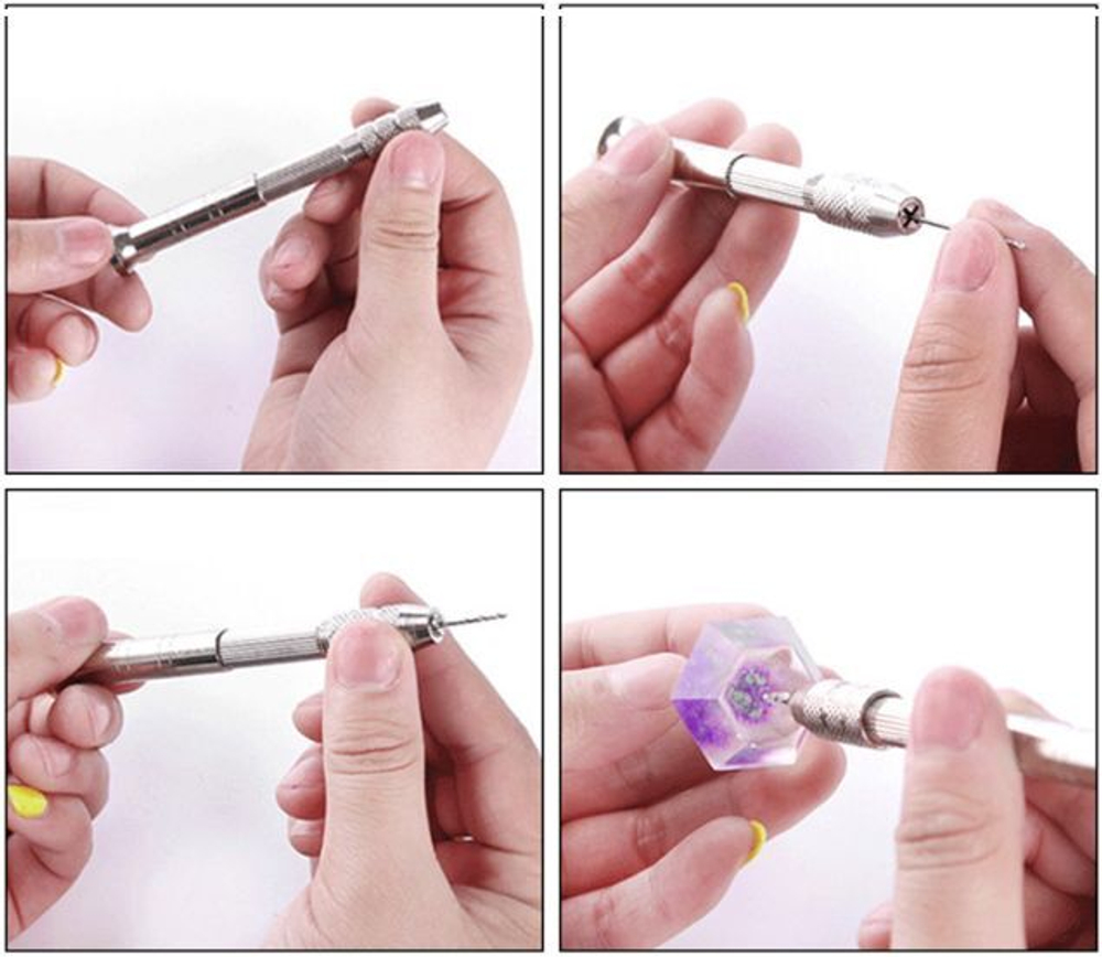 Микродрель ручная + 20 сверл