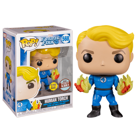 Фигурка Funko POP! Bobble: Marvel: Fantastic Four: Human Torch