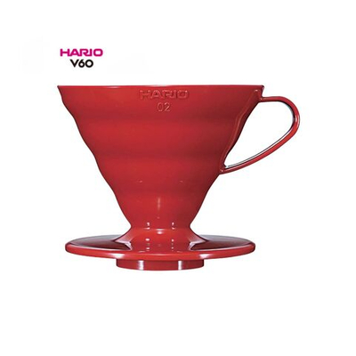 HARIO V60 02 керамика белый, красный