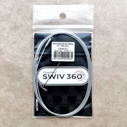 ChiaoGoo, Леска SWIV360, 125 см Large для съемных спиц размера L (готовая длина спиц 150см)