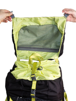 Рюкзак туристический Naturehike, 55л, черный (NH16Y020-Q)