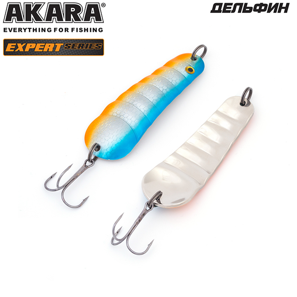 Блесна колебалка Akara Expert Дельфин 60 мм 14 гр. 1/SIL