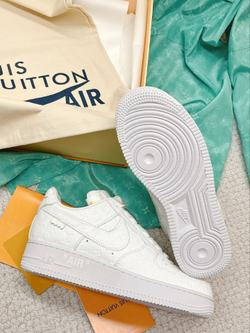 Louis Vuitton and Nike Air Force