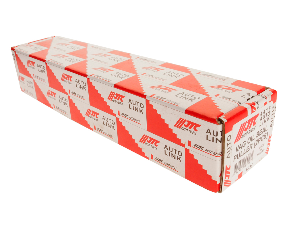 JTC-4418 - Набор инструментов для демонтажа сальников двигателя и КПП (VW AUDI T20143) JTC - 
Используется для демонтажа сальников коленчатого вала и распределительного вала.
2 типоразмера.
Оригинальный номер: (WM) T20143.