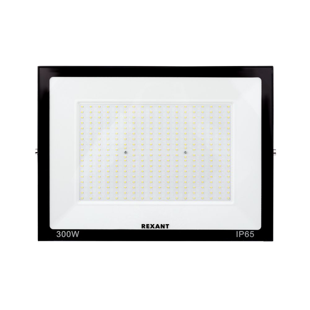 Прожектор светодиодный СДО 300Вт 24000Лм 6500К холодный свет, черный корпус REXANT