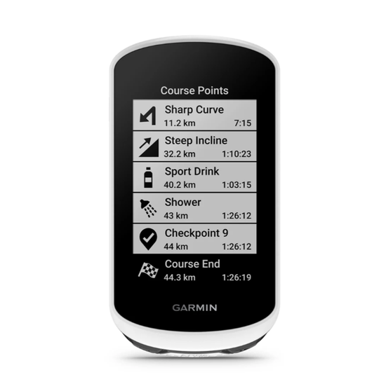 Велокомпьютер Garmin Edge Explore 2