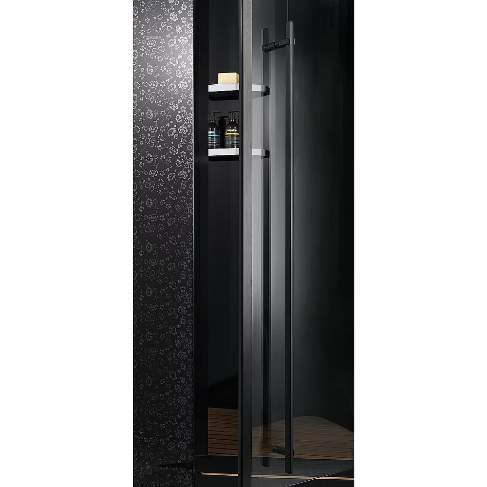 Душевая кабина Orans Diamond 89105RBLH 120х90 профиль черный