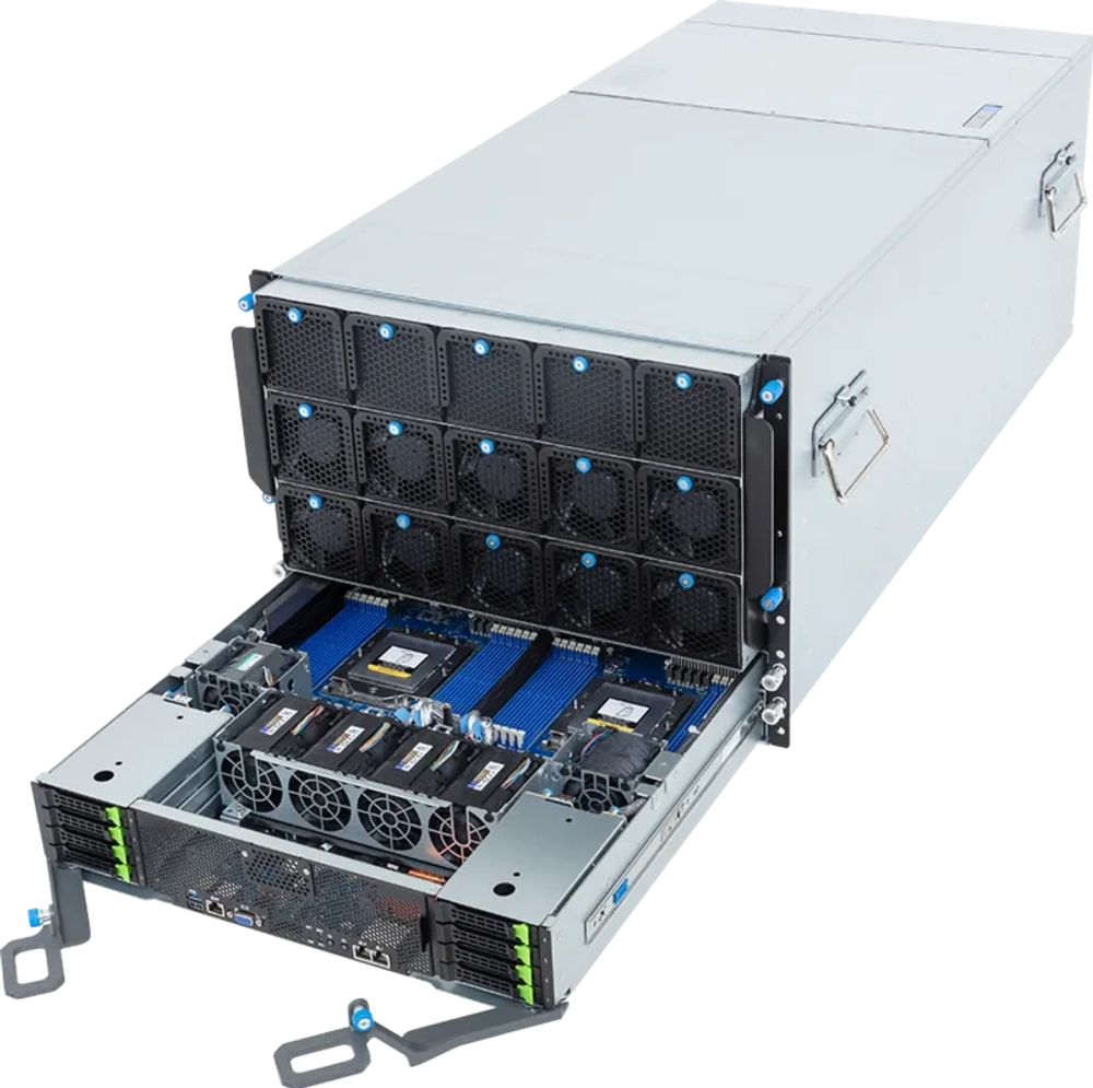 AI Server - AMD EPYC™ 9005/9004 - 8U DP NVIDIA HGX™ H200