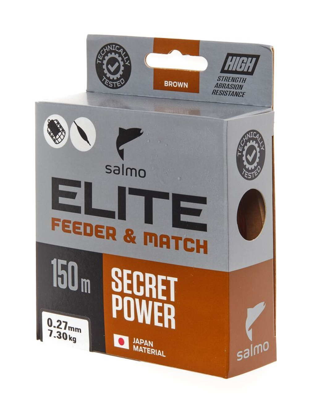 Леска монофильная Salmo Elite FEEDER & MATCH 150м, 0.27мм