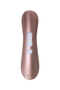 Вакуум-волновой бесконтактный стимулятор клитора Satisfyer PRO 2 Vibration, силикон, розовый, 15 см.