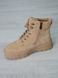 Ботинки женские зимние натуральная замша и мех