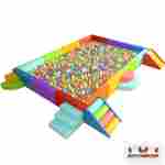 Детский сухой бассейн «Семицветик», 4×3×0,6 м