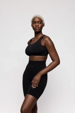 PRIMADONNA Nudda Корректирующие трусы-шорты с высокой талией, черный