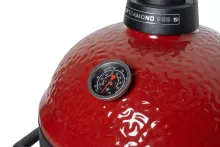 Керамический угольный гриль Diamond Egg Smart Red Magic, 33 см, красный